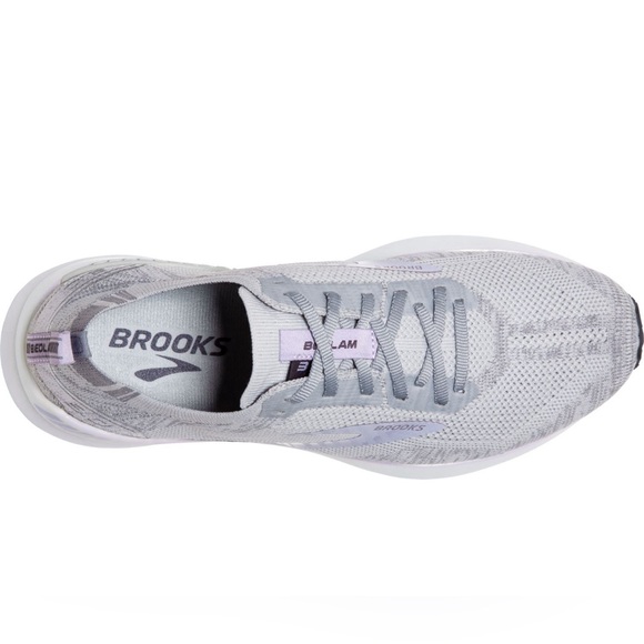Brooks Bedlam 3 Gray Knit W8.5 - Picture 12 of 13
